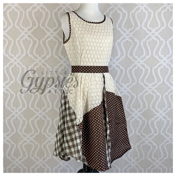 Ryu Farmhouse Multi Print and Bow Dress - Picture 5 of 14